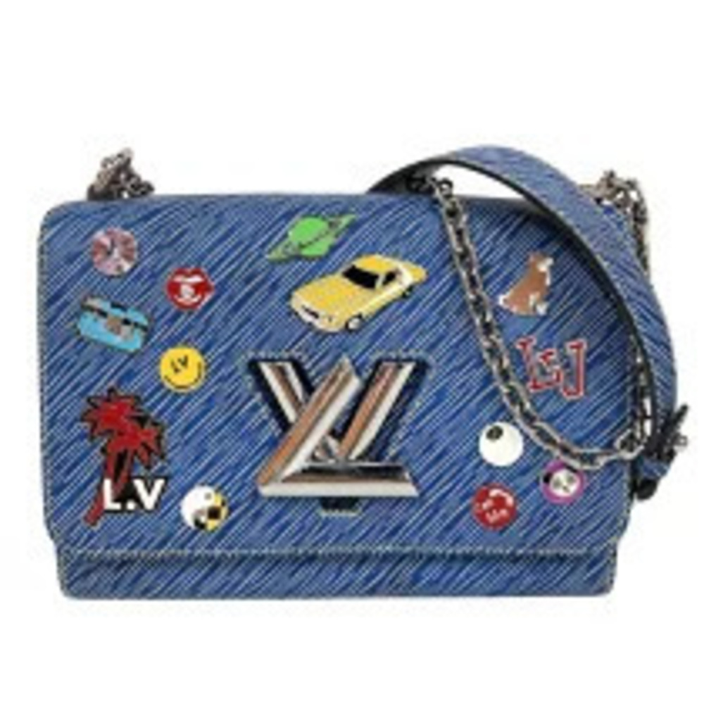Louis Vuitton Twist Blue Epi Leather Shoulder Bag